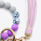 Assorted 2-Pack Multicolored Beaded Tassel Keychain