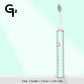GeZhou Electric Toothbrush Sonic Toothbrush Rechargeable IPX7 Waterproof  6 Mode Travel Toothbrush with 8 Brush Head best gift