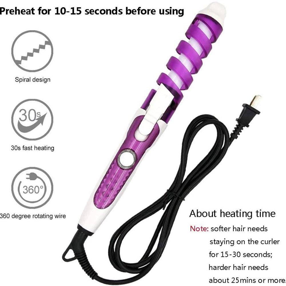 Hair Salon Spiral Curl Styler