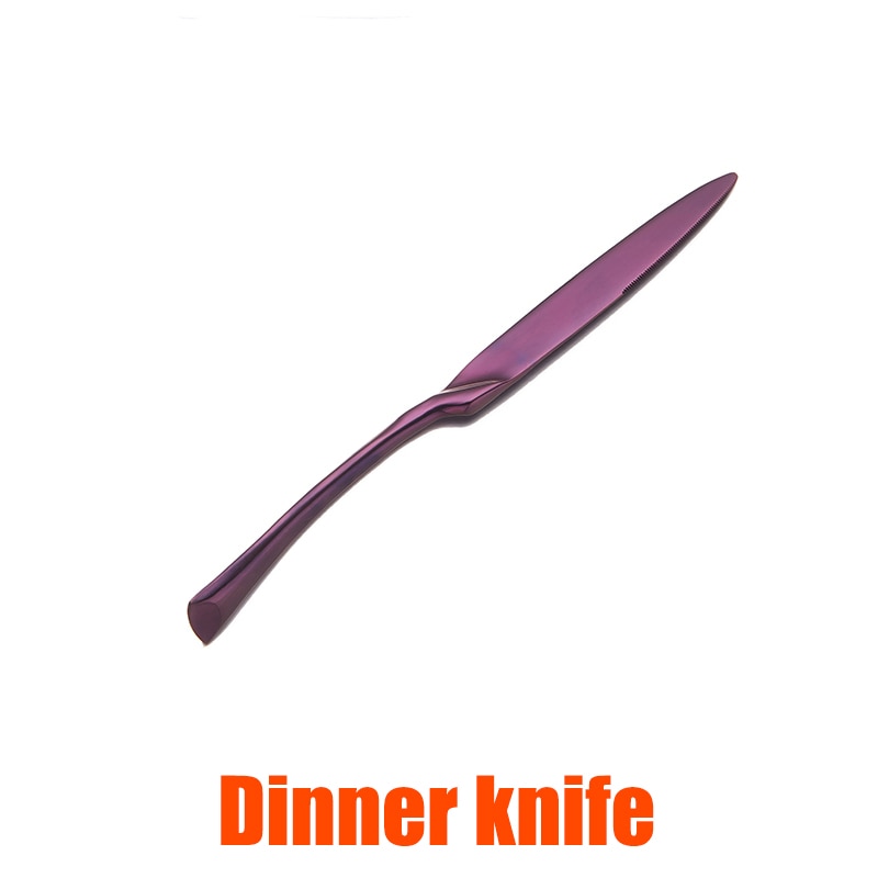 Cutlery Stainless Steel Cutlery Tableware Forks Knives Spoons Luxury Kitchen Knife Fork Spoon Set Cutlery Tableware Dinnerware