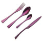 Cutlery Stainless Steel Cutlery Tableware Forks Knives Spoons Luxury Kitchen Knife Fork Spoon Set Cutlery Tableware Dinnerware
