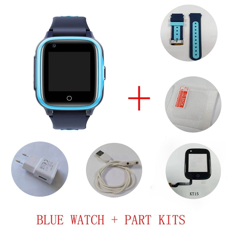 Wonlex Smart-Watches Kids Android-OS 4G Sim-Card Video Call for Gifts SmartWatch KT15 Mini Telephone GPS SOS Anti-Lost Tracker