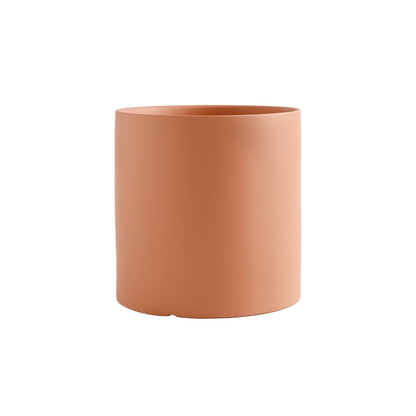 1pc European Pure Color Flower Pot Home Decoration Succulent Ceramic Flower Pot Plant Pot Garden Pots Planters