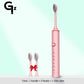 GeZhou Electric Toothbrush Sonic Toothbrush Rechargeable IPX7 Waterproof  6 Mode Travel Toothbrush with 8 Brush Head best gift