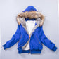 US Size S-3XL Upgraded Quality Jacket Women Spring Winter Coat Sweatshirt Large Raccoon Fur Hoodie Women Clothing #3002