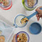 JOIE Portable Breakfast Cup Multifunction Oatmeal Cup Cereal BPA Free PP Nut Yogurt Mug Snack Cup With Lid Spoon Food Container