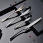 Cutlery Stainless Steel Cutlery Tableware Forks Knives Spoons Luxury Kitchen Knife Fork Spoon Set Cutlery Tableware Dinnerware