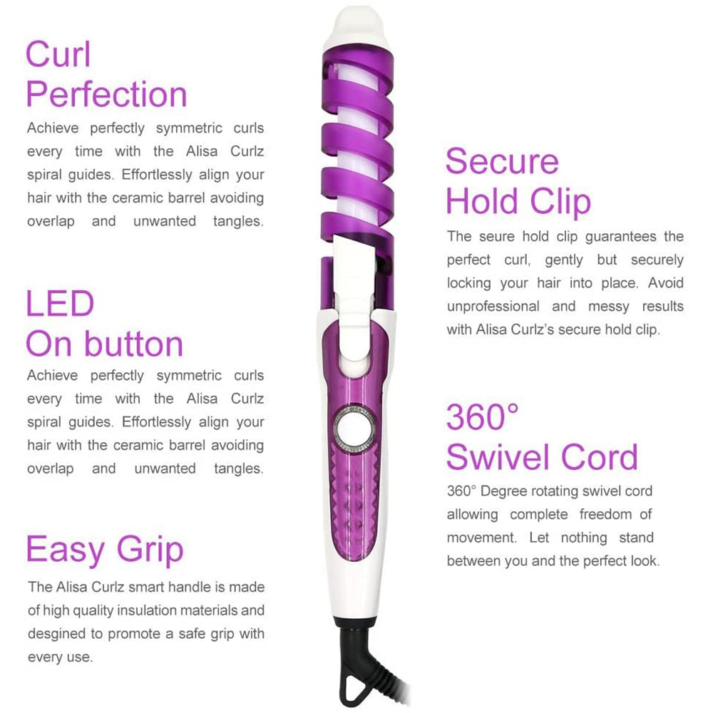 Hair Salon Spiral Curl Styler