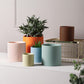 1pc European Pure Color Flower Pot Home Decoration Succulent Ceramic Flower Pot Plant Pot Garden Pots Planters