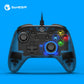 GameSir T4w Wired Gamepad and Carrying Case, Game Controller with Vibration and Turbo Function PC Joystick for Windows 7 8 10 11