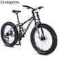 wolf&#39;s fang Bicycle 26 inch 24 speed  Fat Mountain Bike road bikes mtb Man fat bike bmx Spring Fork bicycle Free shipping