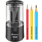 Automatic Electric Pencil Sharpener Large Heavy Duty For 6-12mm Colored Pencils Mechanical USB For Children Artists Stationery