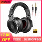 Oneodio Wired Headset Professional Studio Pro DJ Headphones With Mic Dual-Duty Cable HiFi Monitor Music Headset For Phone PC